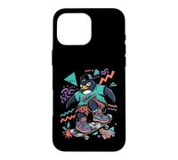 Carcasa para iPhone 16 Pro MAX Cool Skater Penguin 90s Streetwear Graphic