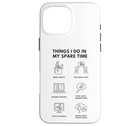 Carcasa para iPhone 16 Pro MAX Cosas Que Hago en mi Tiempo Libre - Brewing