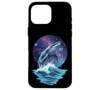 Carcasa para iPhone 16 Pro MAX Cosmic Whale Tail Ocean Endless Galaxy Dream