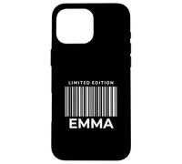 Carcasa para iPhone 16 Pro MAX Cotización de Nombre Personalizado de Emma