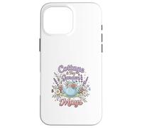 Carcasa para iPhone 16 Pro MAX Cottage Tea Garden Days Floral Cozy Diseño estético