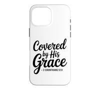 Carcasa para iPhone 16 Pro MAX Cristiano Salvado Redimido Gracia Cubierta Jesús Señor Dios Cristo
