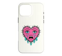 Carcasa para iPhone 16 Pro MAX Crying Heart Tattoo - Traditional Old School Tattooed Inked