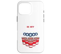 Carcasa para iPhone 16 Pro MAX Cualquier Agujero es mi Objetivo: Juego de Fiesta Pong, Beirut Uni/College