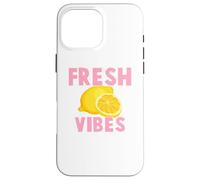 Carcasa para iPhone 16 Pro MAX Cute Lemon Fresh Fruits Summer Fresh Lemons
