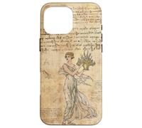 Carcasa para iPhone 16 Pro MAX Cute Vintage Wild Flower Motif Antique Fairycore Aesthetic