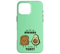 Carcasa para iPhone 16 Pro MAX Cute You Are The avocate to my Toast Aguacate Lovers Funny