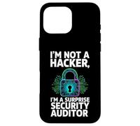 Carcasa para iPhone 16 Pro MAX Cybersecurity Pen Tester Not A Hacker Security Auditor