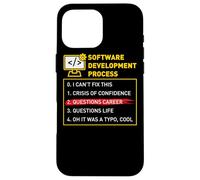 Carcasa para iPhone 16 Pro MAX Desarrollo de Software Ingeniero de Procesos Desarrollador Coder Geek