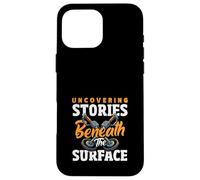 Carcasa para iPhone 16 Pro MAX Descubriendo Historias Debajo de la detección de Metales Superficiales