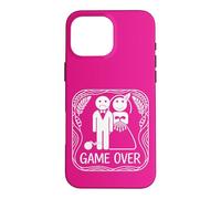 Carcasa para iPhone 16 Pro MAX Despedida de Soltero Hombres Camiseta Mujeres Bachelor Party