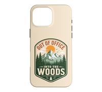Carcasa para iPhone 16 Pro MAX Detox introvertido Digital Fuera de la Oficina en el Bosque