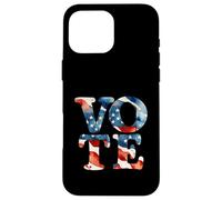 Carcasa para iPhone 16 Pro MAX Día de Las Elecciones EE.UU. Votante Acuarela Votar Democracia América