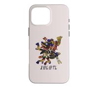 Carcasa para iPhone 16 Pro MAX Dios Azteca México mitología Xolotl Masculino Femenino