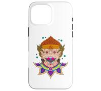 Carcasa para iPhone 16 Pro MAX Dios Mono hindú Hanuman