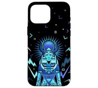 Carcasa para iPhone 16 Pro MAX Diosa Hathor Los Años 80 Antiguo Egipto Mística Egipcio