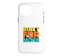 Carcasa para iPhone 16 Pro MAX Diseñado para más Texto Diseño de Estilo 3D