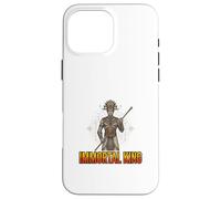 Carcasa para iPhone 16 Pro MAX Diseño de gobernante Egipcio Antiguo Rey Inmortal