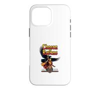 Carcasa para iPhone 16 Pro MAX Diseño de símbolo de mitología de Guerrero elegido de Cuervo