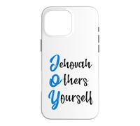 Carcasa para iPhone 16 Pro MAX Diseño de Testigo de Jehová Joy