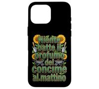Carcasa para iPhone 16 Pro MAX Diseño Divergente Agricoltura Profumo del Concime