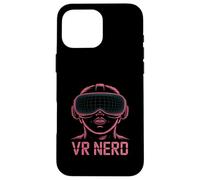Carcasa para iPhone 16 Pro MAX Diseño tecnológico futurista VR Nerd