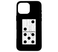 Carcasa para iPhone 16 Pro MAX Disfraz de Domino Halloween Traje de Grupo Dos-Cinco 2-5