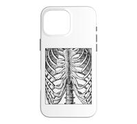 Carcasa para iPhone 16 Pro MAX Disfraz de Esqueleto de Rayos X para Halloween