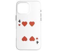 Carcasa para iPhone 16 Pro MAX Disfraz de Grupo de Halloween de Four of Hearts