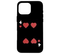Carcasa para iPhone 16 Pro MAX Disfraz de Grupo de Halloween de Four of Hearts