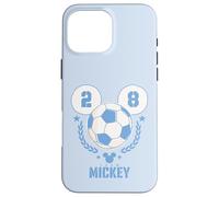 Carcasa para iPhone 16 Pro Max Disney Team Mickey Soccer Ball Icon #28 Sports Championship