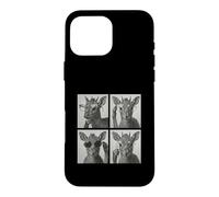 Carcasa para iPhone 16 Pro MAX Divertido Dik Dik Gafas Fotomatón Selfie