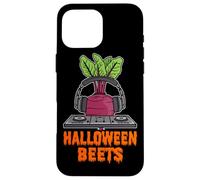 Carcasa para iPhone 16 Pro MAX Divertido Disfraz de Halloween para DJ y Disc Jockey