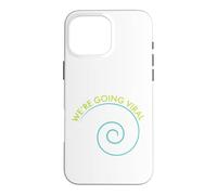 Carcasa para iPhone 16 Pro MAX Divertido Juego de Palabras de microbiología Nos Estamos volviendo virales