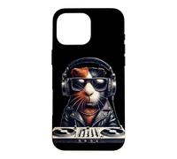 Carcasa para iPhone 16 Pro MAX DJ - The Guinea Pig Música, Fiestas y DJ, Giradiscos