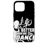 Carcasa para iPhone 16 Pro MAX DJ - Tocadiscos Notas Musicales House Techno