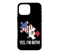 Carcasa para iPhone 16 Pro MAX Doble nacionalidad Estadounidense-Mexicana