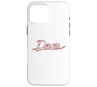 Carcasa para iPhone 16 Pro MAX Doer Entrepreneur High Achiever Vintage Varsity Distressed