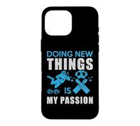 Carcasa para iPhone 16 Pro MAX Doing New Things Is My Passion Dive Funny Scuba Diving Diver