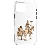 Carcasa para iPhone 16 Pro MAX Don Quijote y Sancho Panza
