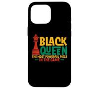 Carcasa para iPhone 16 Pro MAX Dope Black Queen La Pieza más poderosa afroamericana