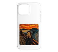 Carcasa para iPhone 16 Pro MAX ECCE Homo Scream Cecilia Divertido Cool gráfico Jesus