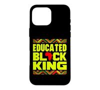 Carcasa para iPhone 16 Pro MAX Educated Black King African Pride Empowerment Graphic