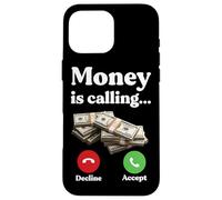 Carcasa para iPhone 16 Pro MAX El Dinero está Llamando al Empresario Hustle Hustler CEO