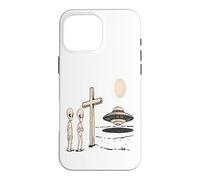 Carcasa para iPhone 16 Pro MAX El Primer Contacto se volvió extraño OVNI