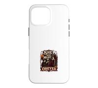 Carcasa para iPhone 16 Pro MAX Ella Que Debe ser obedecida Bruja Halloween