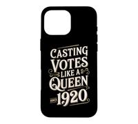 Carcasa para iPhone 16 Pro MAX Emitir votos como una Reina: Las Mujeres defensoras del Derecho al Voto