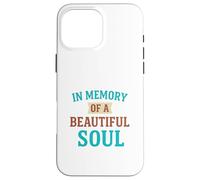 Carcasa para iPhone 16 Pro MAX En Memoria Beautiful Soul Teal