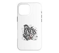Carcasa para iPhone 16 Pro MAX Eneas Trojan Hero Journey Roma Virgilio Eneida