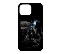 Carcasa para iPhone 16 Pro MAX Epic Bible Verse Christian Graphic - Put on The Armor of God